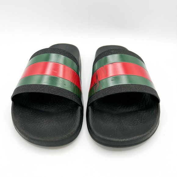 Gucci Classic Rubber Slides Sandal - Picture 4 of 10